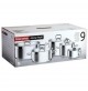 Batteria di Pentole 9 pezzi Tescoma Home Profi 725009 inox induzione